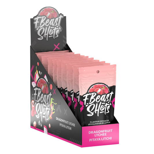 F Beast Shots - Pitaya Litchi (10 bouteilles/carton)