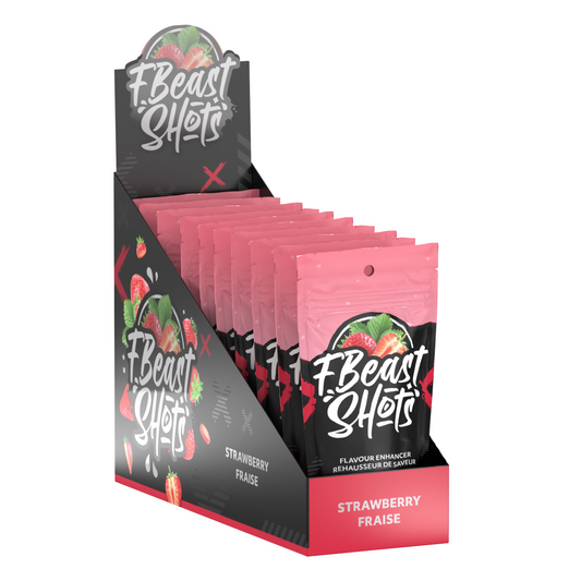 F Beast Shots - Fraise (10 bouteilles/carton)